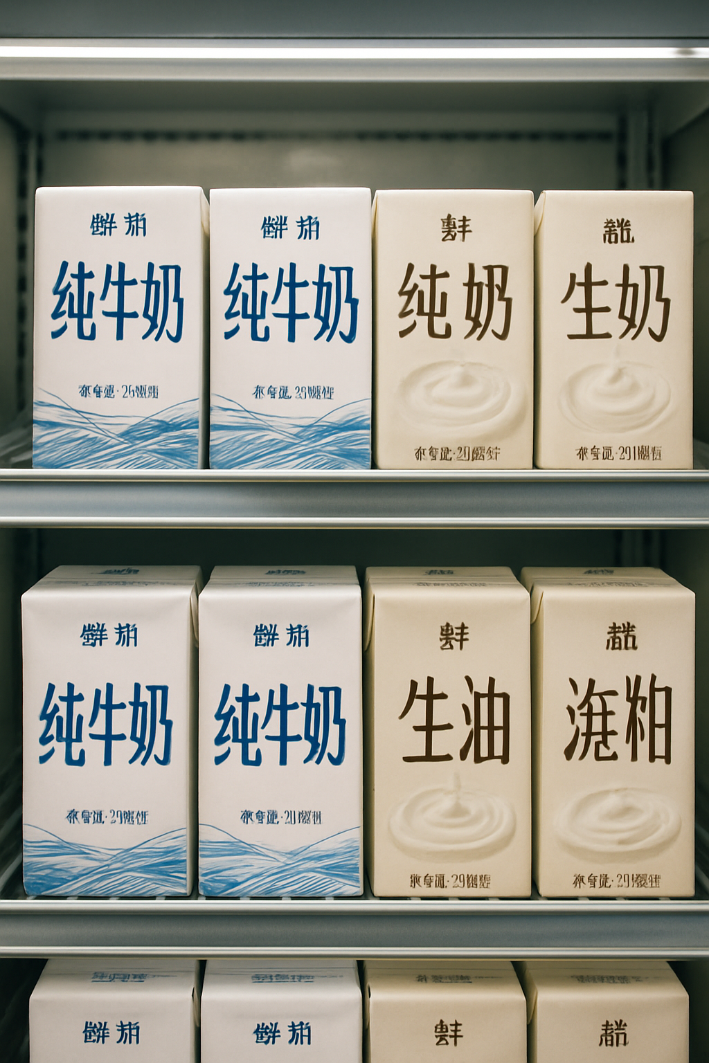 稀奶油与淡奶油